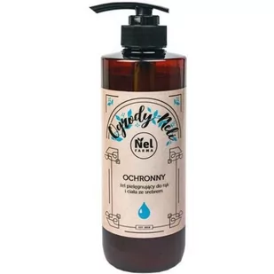 NELFARMA Ogrody Neli Ochronny żel pielęgnujący do rąk i ciała za srebrem, 500ml - Mydła - miniaturka - grafika 1