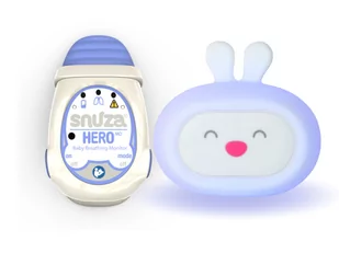 Snuza Monitor oddechu HERO MD Premium PROTECTION 2021 + Króliczek NATULINO - Elektroniczne nianie i monitory oddechu - miniaturka - grafika 1