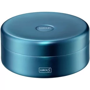 Lurch Lurch 240945 izolowane pudełko na lunch ze stali nierdzewnej o podwójnych ściankach, 0,55 l, kolor niebieski 240945 - Lunch boxy - miniaturka - grafika 1