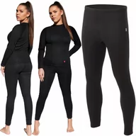 Spodnie narciarskie - Getry Legginsy Spodnie Termoaktywne Długie Damskie Ocieplane JONY SREBRA L - miniaturka - grafika 1