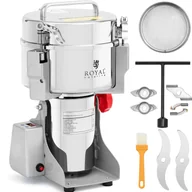 Akcesoria gastronomiczne - Młynek profesjonalny elektryczny do przypraw ziół kawy orzechów 2000 g 3400 W - miniaturka - grafika 1