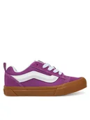 Buty dla dziewczynek - Vans Sneakersy Knu Skool VN000D2TE2T1 Fioletowy - miniaturka - grafika 1
