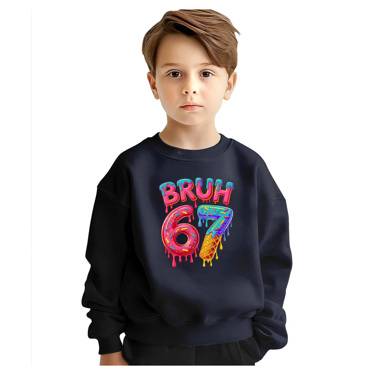 BLUZA DZIECIĘCA 67 SIX SEVEN VIRAL 104 DLA CHŁOPCA DZIEWCZYNKI