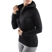 Odzież trekkingowa damska - Bluza trekkingowa techniczna damska Viking Jukon Hoodie z kapturem na zamek - miniaturka - grafika 1