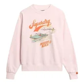 Bluzy damskie - Damska bluza Souvenir Graphic Loose Sweatshirt - miniaturka - grafika 1