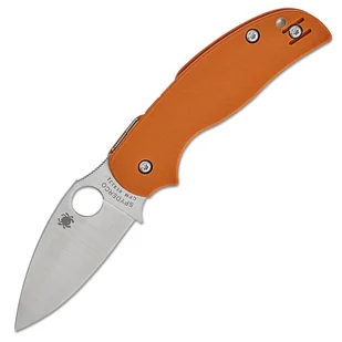 Nóż składany Spyderco Sage 5 Burnt Orange G10, Satin CPM REX 121 (C123GBORP) - Noże - miniaturka - grafika 1