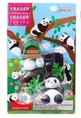 Gumki biurowe - pandy GUMKI do ścierania mazania z pandą zestaw gumek PANDA gumka MIŚ - miniaturka - grafika 1