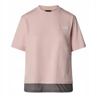 Koszulki i topy damskie - THE NORTH FACE KOSZULKA FABRIC NF0A8CMALK6 r L - miniaturka - grafika 1