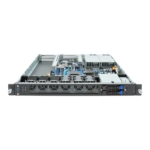 Platforma Gigabyte Rack (1U) E133-C10-AAG1 AMD Epyc 4004/Ryzen 7000 (2x 2,5" SATA HS, 1xM.2, 2x1Gbe, IPMI, 1+1 800W) - Serwery - miniaturka - grafika 1
