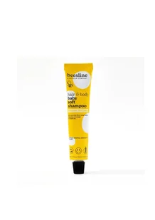 Beesline, Baby Soft Shampoo, delikatny szampon do włosów i ciała dla dzieci z organiczną gliceryną, 100 ml - Kosmetyki kąpielowe dla dzieci - miniaturka - grafika 1