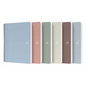 Zeszyty szkolne - Hamelin Kołozeszyt A4 Oxford My Rec Up kratka 90 kartek - miniaturka - grafika 1