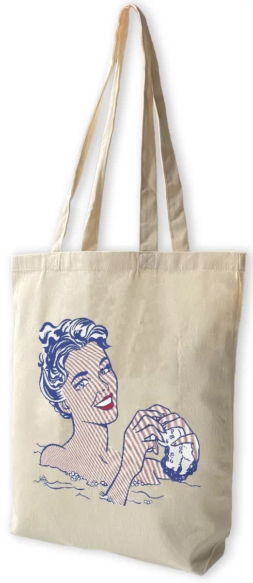 Torba bawełniana Woman in Bath Roy Lichtenstein