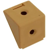 Zawiasy, okucia i inne akcesoria - Złącze kątowe pojedyncze buk jasny 12 szt. - miniaturka - grafika 1