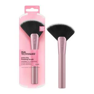 Real Techniques Pędzel Extra Big Fan Brush - Pędzle do makijażu - miniaturka - grafika 1