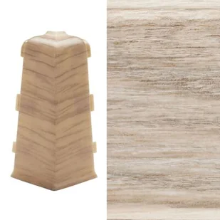 Arbiton Narożnik zewnętrzny do listwy LARS (2 sztuki) dąb norweski - Listwy przypodłogowe - miniaturka - grafika 1