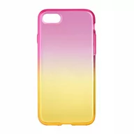 Etui i futerały do telefonów - Etui silikonowe ombre pink yellow do Samsung S6 - miniaturka - grafika 1