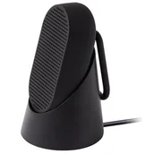 Głośniki przenośne - Lexon Mino T czarny - miniaturka - grafika 1