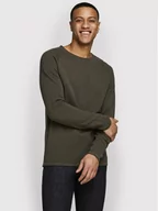 Swetry damskie - Jack&Jones Sweter Hill 12157321 Zielony Regular Fit - miniaturka - grafika 1