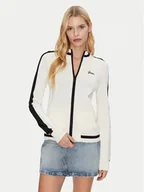 Bluzy damskie - Guess Bluza V5GQ01 Z3D60 Beżowy Regular Fit - miniaturka - grafika 1