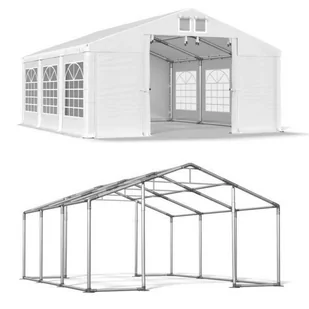 Namiot Imprezowy Całoroczny 5x6x2 Biały WINTER ISD - Pawilony ogrodowe - miniaturka - grafika 1