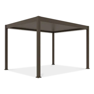 Pergola automatyczna ELEGANCE AUTOMATIC 3x4 z oświetleniem LED Taupe - Gutroof - Kratki i pergole - miniaturka - grafika 1