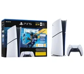 Konsole Playstation - Sony PlayStation 5 Digital Slim E Chassis PS5 825GB + Fortnite Pakiet Rozkwitający Chaos - miniaturka - grafika 1