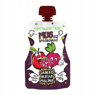 Mus jabłko/burak/malina 110 g - Koncentraty warzywne, przeciery Mus jabłko/burak/malina 110 g - Koncentraty warzywne, przeciery - miniaturka - grafika 1