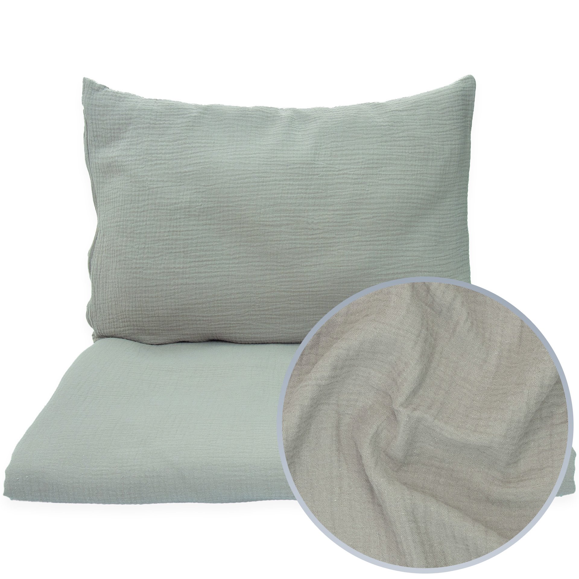 Pościel 135X100 Do Łóżeczka Muślinowa Premium Kerstin