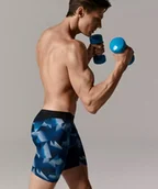 Majtki damskie - SZORTY ATLANTIC MH-1202 PERFORMANCE WL25 GRANAT - Atlantic - miniaturka - grafika 1