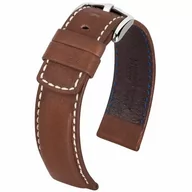 Akcesoria do zegarków - Brązowy pasek skórzany 18 mm HIRSCH Mariner 14502110-2-18 (L)  RATY | GRATIS WYSYŁKA | GRATIS ZWROT DO  1 ROKU | 100% ORYGINAŁ!! - miniaturka - grafika 1
