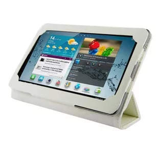 4World Etui ochronne/Podstawka do Galaxy Tab 2. Folded Case. 7. białe 09108 - Etui do tabletów - miniaturka - grafika 2