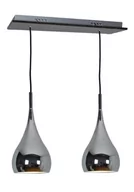 Lampy sufitowe - Näve Elegancka lampa wisząca Anja, 2-punktowa - miniaturka - grafika 1