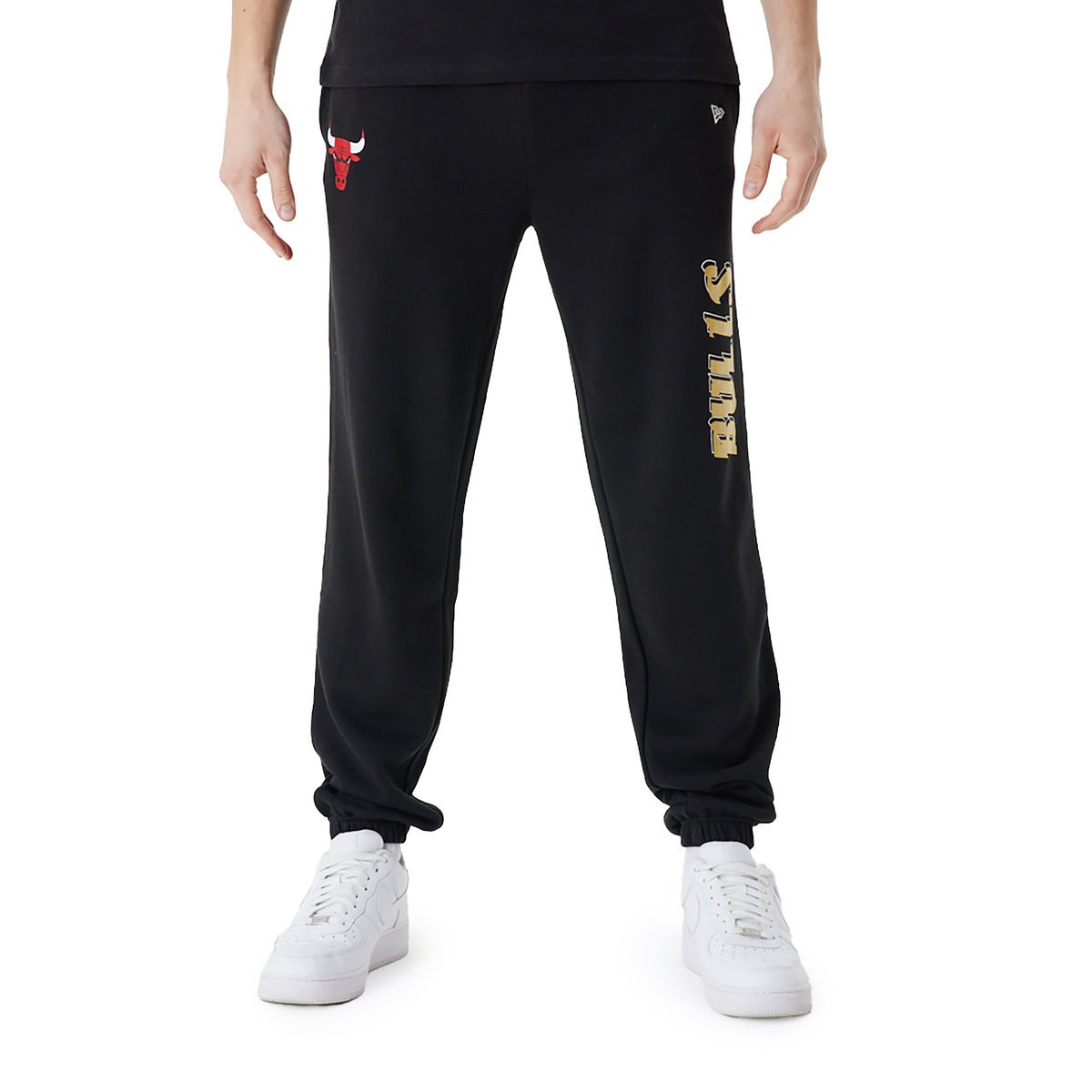 Spodnie męskie New Era NBA Team Script Jogger Chicago Bulls
