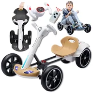 Pojazdy elektryczne dla dzieci - Składany Elektryczny Pojazd kartingowy dla dzieci GOKART AUTO na akumulator - miniaturka - grafika 1