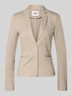 Marynarki i żakiety damskie - Żakiet taliowany z mieszanki wiskozy model ‘POPTRASH’ - miniaturka - grafika 1