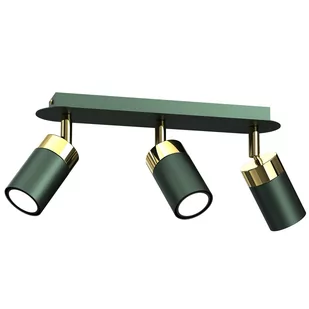 Milagro Lampa sufitowa JOKER GREEN/GOLD 3xGU10 MLP7719 - Lampy ścienne - miniaturka - grafika 2