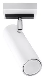 Sollux Lighting Regulowana Lampa Sufitowa DESIGNERSKI Plafon DIREZIONE Biały SL.0495 - Lampy sufitowe - miniaturka - grafika 1
