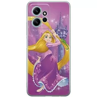 Etui i futerały do telefonów - Etui Roszpunka i Pascal 003 Disney Nadruk pełny Fioletowy Producent: Xiaomi, Model: REDMI NOTE 12 4G - miniaturka - grafika 1