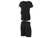 Piżamy ciążowe - esmara® Piżama ciążowa z bawełną organiczną (Czarny, M(40/42)) - miniaturka - grafika 1