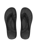 Klapki i japonki damskie - Crocs Japonki Crocs Flip 210089 Czarny - miniaturka - grafika 1