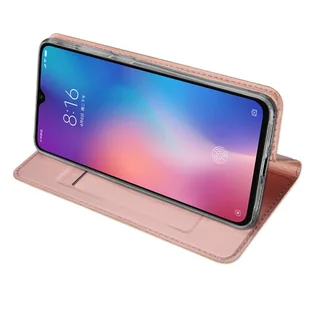 Dux Ducis Skin Pro kabura etui pokrowiec z klapką Xiaomi Mi 9 różowy - Etui i futerały do telefonów - miniaturka - grafika 5