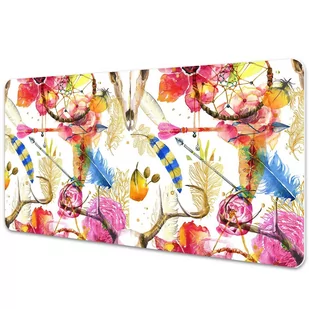 Duża podkładka na biurko Indiańskie motywy 90x45cm - Podkładki na biurko Duża podkładka na biurko Indiańskie motywy 90x45cm - Podkładki na biurko - miniaturka - grafika 1