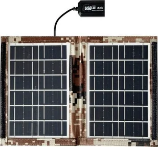 Ładowarka solarna . Panel słoneczny turystyczny do ładowania telefonu 7W USB - Ładowarki do telefonów - miniaturka - grafika 1