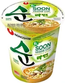 Kuchnie świata - Nongshim Zupa Soon Veggie Ramyun w kubku, lekko pikantna 67g - miniaturka - grafika 1