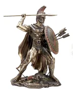 Figurki dekoracyjne - FIGURKA LEONIDAS KRÓL SPARTY BOHATER SPOD TERMOPIL SYMBOL ODWAGI - miniaturka - grafika 1