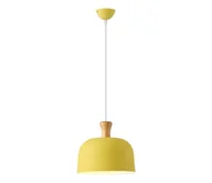 Lampy sufitowe - Żyrandol na lince 1xE27/15W/230V żółty - miniaturka - grafika 1