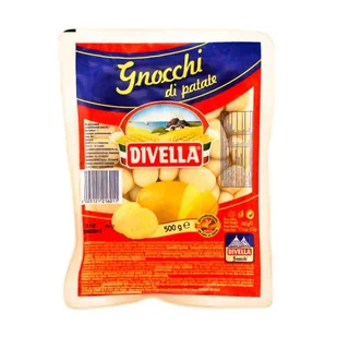 Włoskie kluski ziemniaczane Gnocchi 500 g Divella - Szybkie dania obiadowe - miniaturka - grafika 1