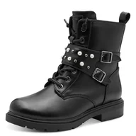 Kozaki damskie - Marco Tozzi Damskie 2-25247-45 modne kozaki, czarne, 41 EU, czarny, 41 EU - miniaturka - grafika 1