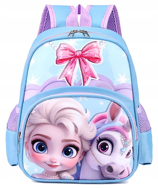 Plecak dla dziewczynki dziecka szkolny FROZEN do szkoły UNICORN jednorożec