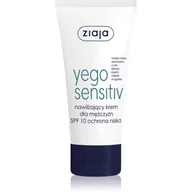 Kosmetyki do pielęgnacji twarzy męskie - Ziaja Yego Sensitiv Moisturising Cream For Men spf10 - miniaturka - grafika 1